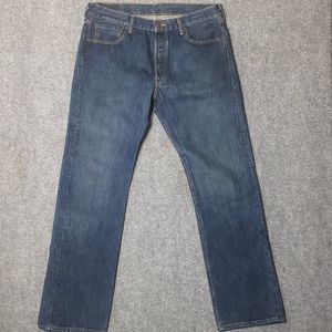 Levi's 501 Jeans Men's 34×32 (Really 34x31) Straight Leg Medium Wash